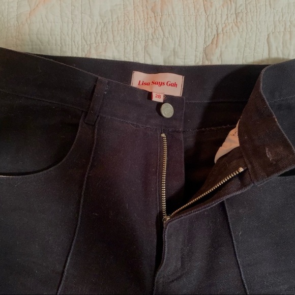 ♥️Lisa Says Gah Black High Rise Robyn Jeans - Picture 4 of 4